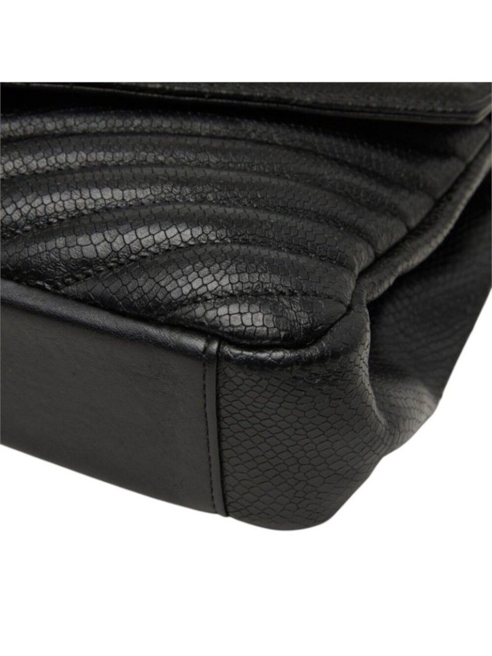 Saint Laurent Matelasse Chevron Quilted Carre Medium Collage Cassandra - Picture 4 of 10
